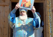Преосвященнейший епископ Мстислав, совершил Литургию в храме Смоленской иконы Божией Матери с. Винницы